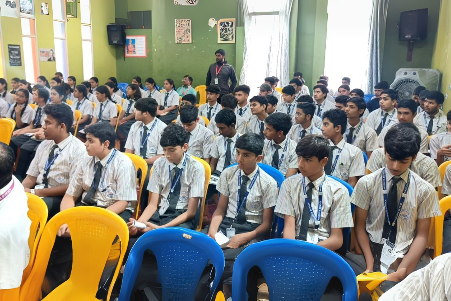 Empowering Futures: Career Fair at Sacred Heart School, Indore